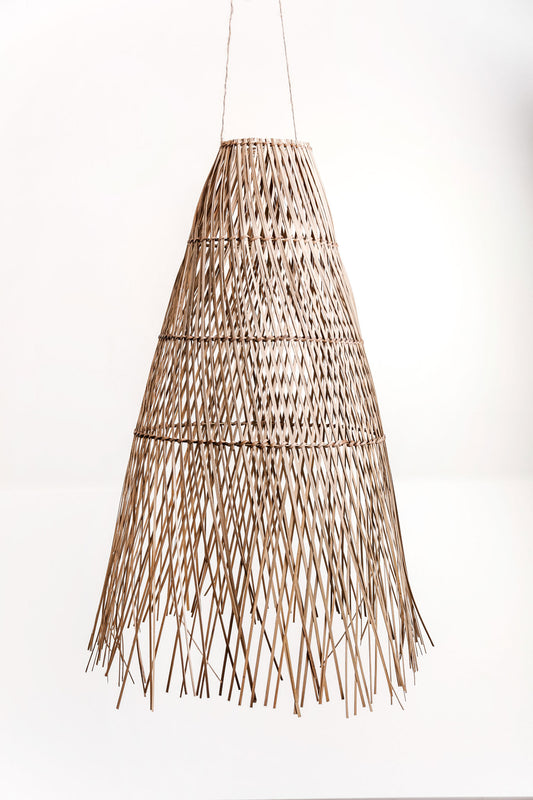 Rá Bamboo Handwoven Hanging Lamp